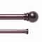 Kenney Mfg Kenney Hamlin 1" Premium Decorative Window Double Curtain Rod, 66-120", Weathered Brown KN85062V1 - alternate 1